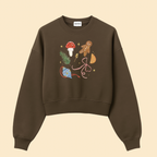 Bluza CHRISTMAS brąz