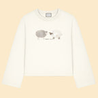 Longsleeve MEGGSTORE x DEPOSE krem