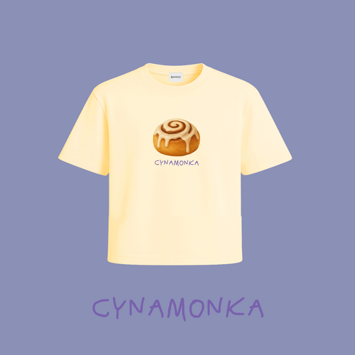 Koszulka CYNAMONKA butter