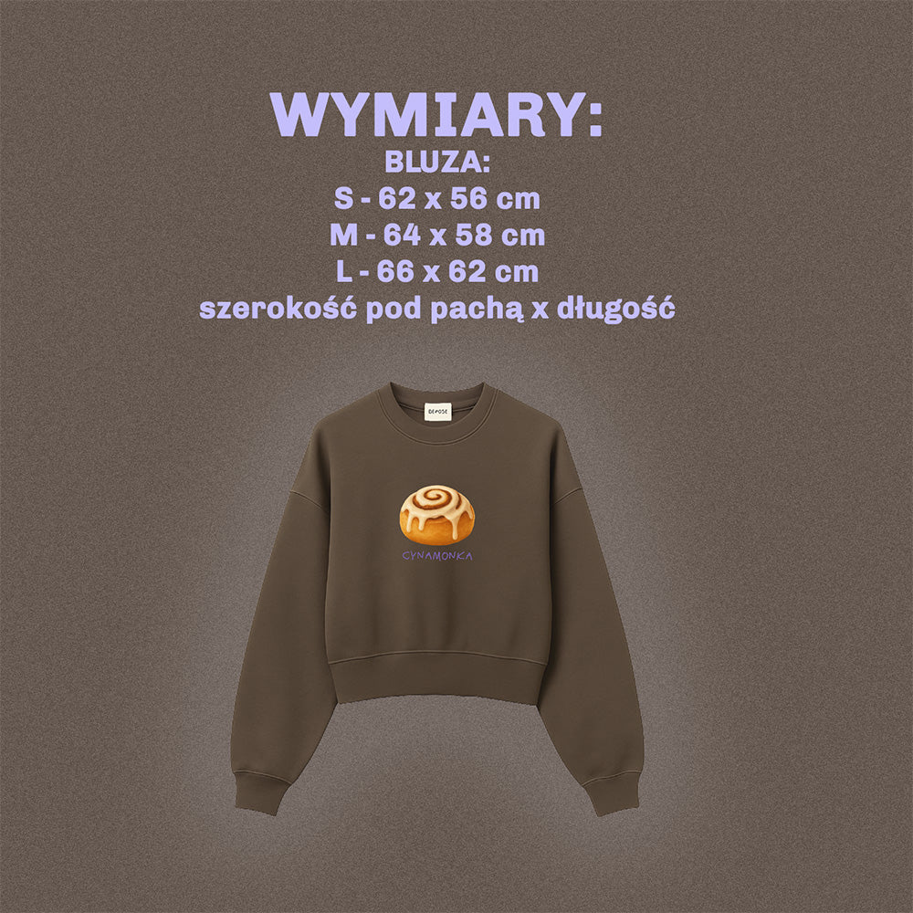 Bluza CYNAMONKA Brąz