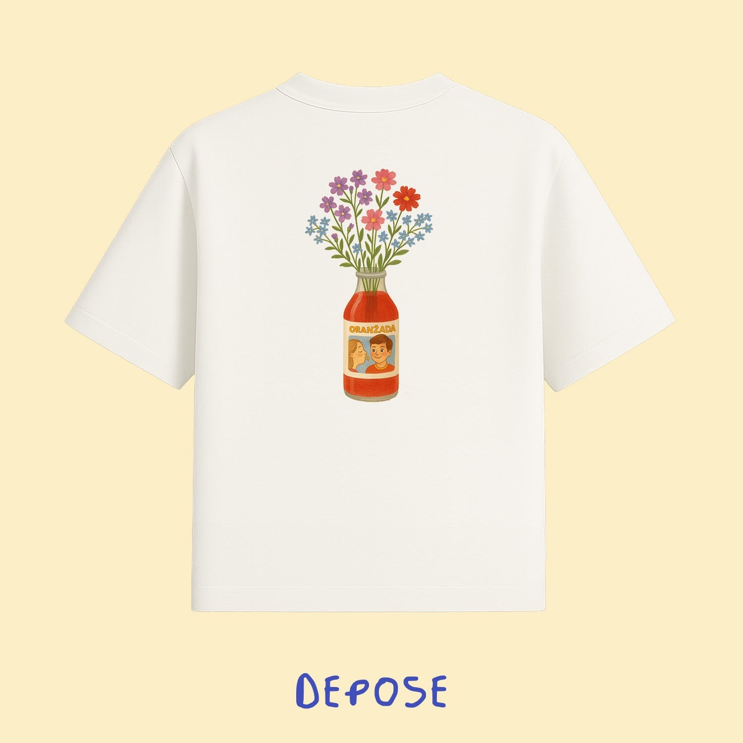 koszulka oranżada depose t-shirt polska marka
