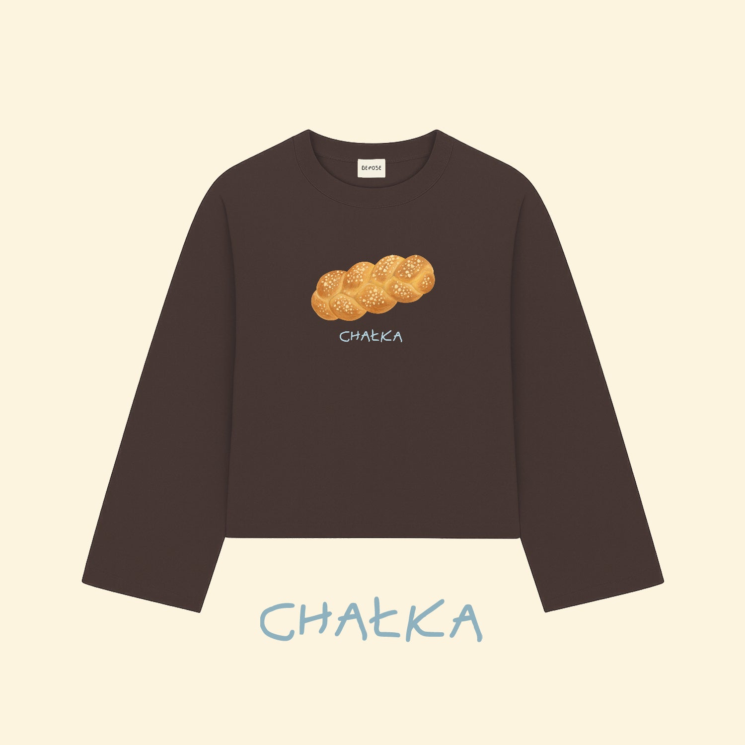 Longsleeve CHAŁKA Brąz