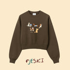 Bluza PIESKI brązowa