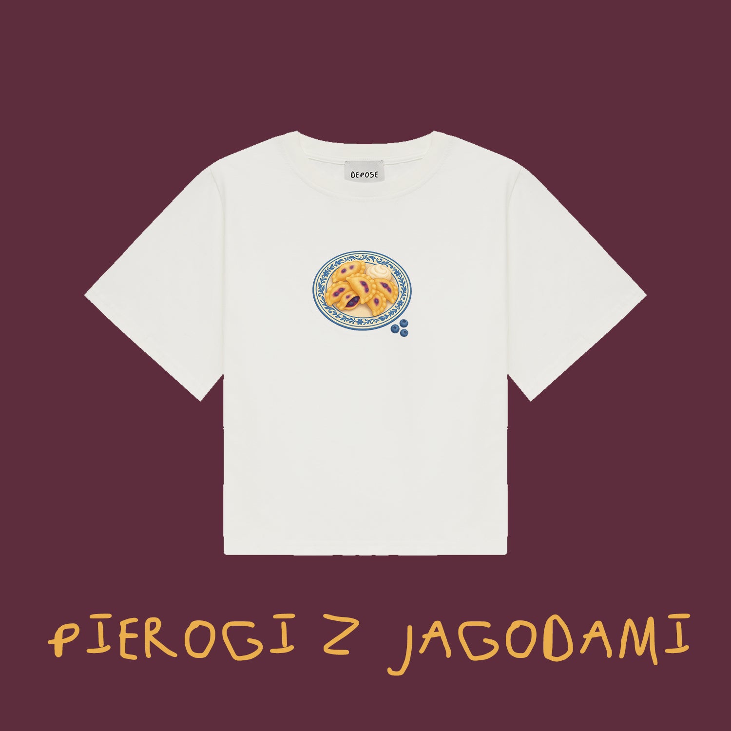 Koszulka PIEROGI Z JAGODAMI