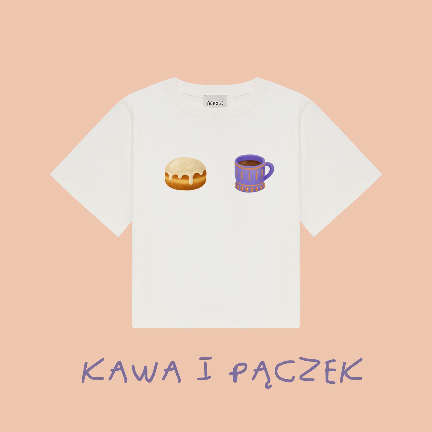 Koszulka KAWA I PĄCZEK