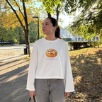 koszulka z długim rękawem Depose z wzorem CYNAMONKA