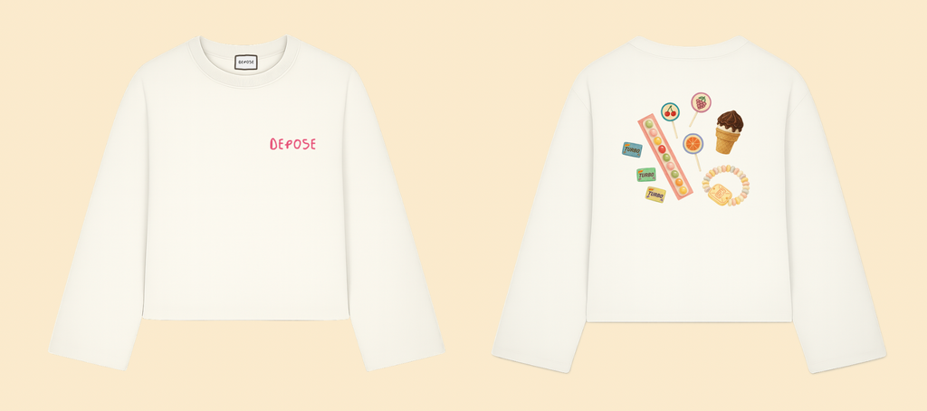 Longsleeve SŁODYCZE PRL 🍭