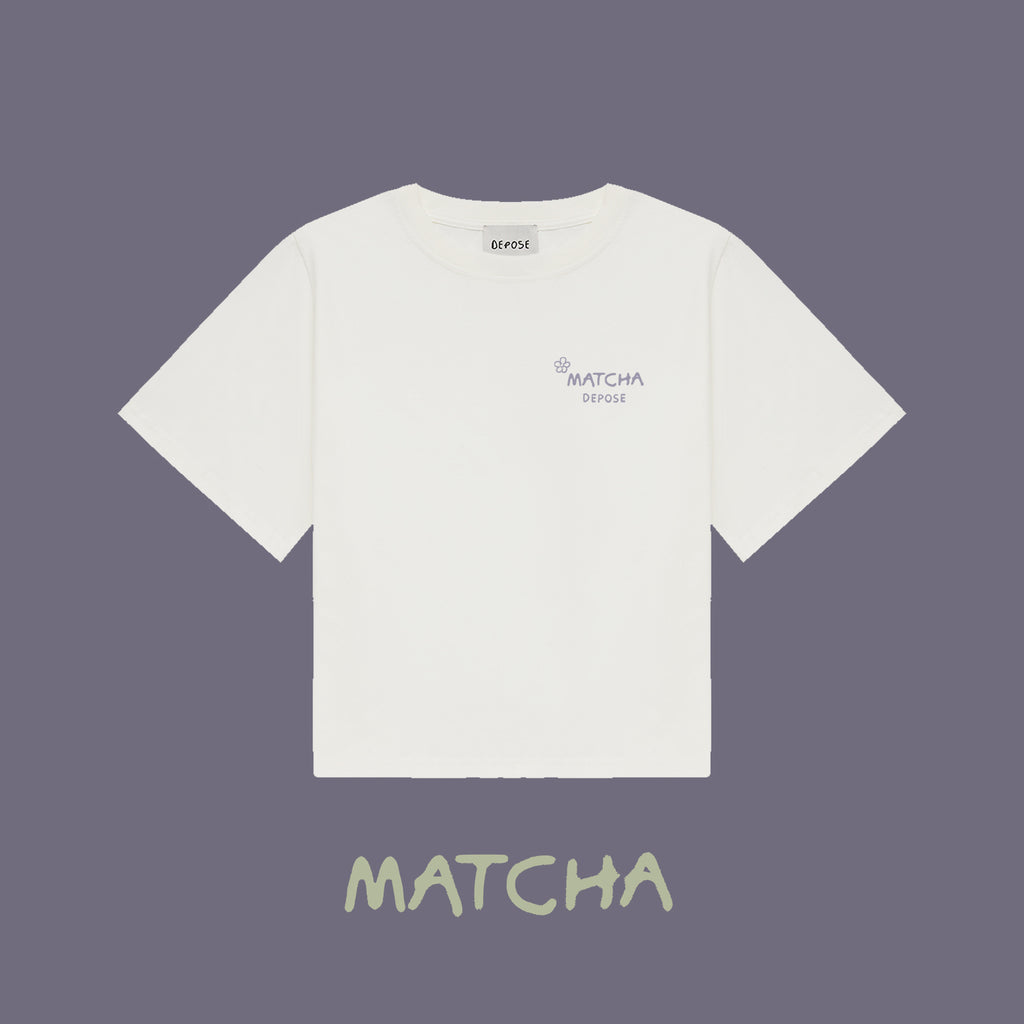 Koszulka matcha latte DEPOSE