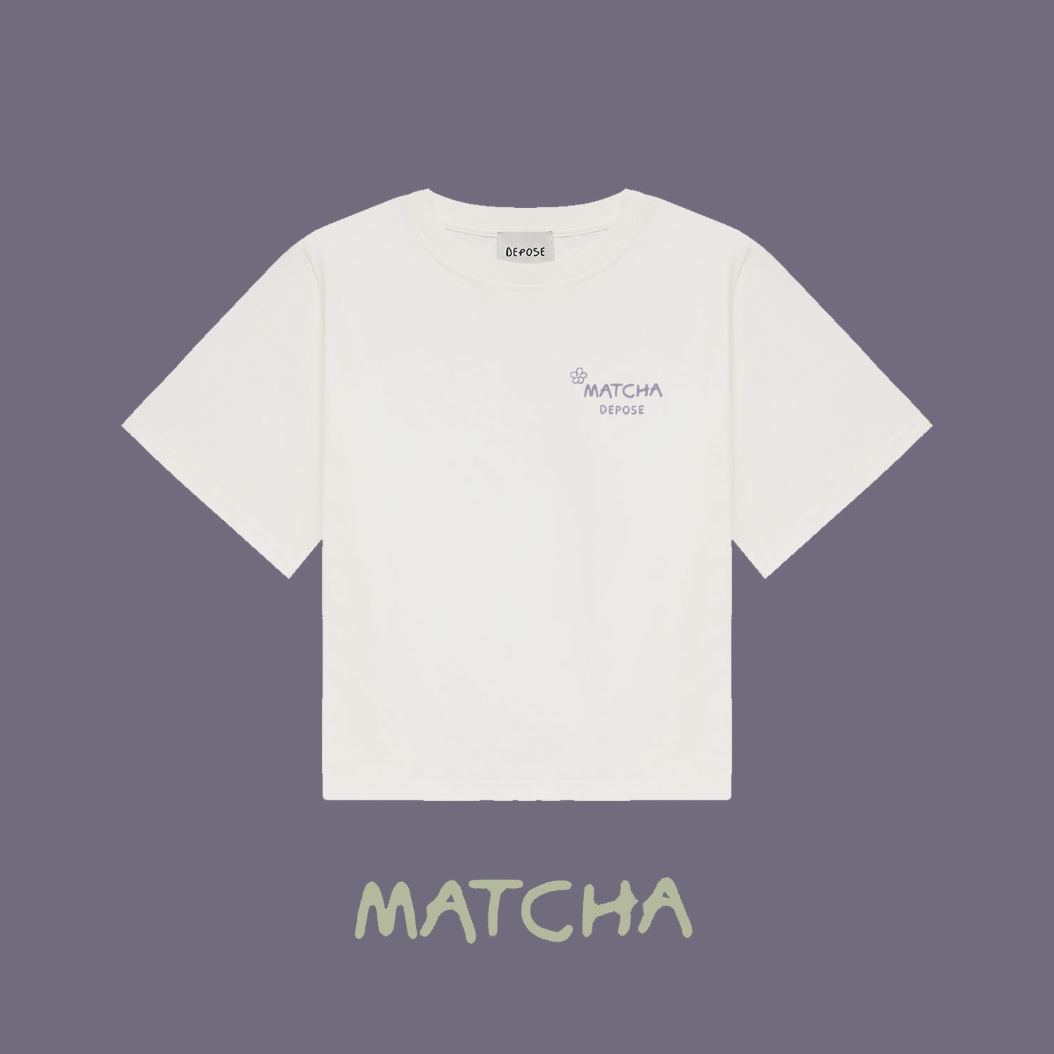 Koszulka matcha latte DEPOSE